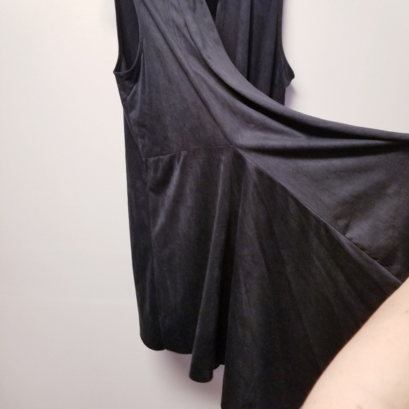 Faux Suede soft black 1XL - Picture 6 of 6